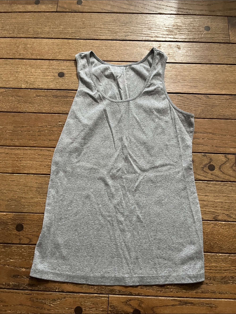 Gitano Gray Scoop Neck Tank Top